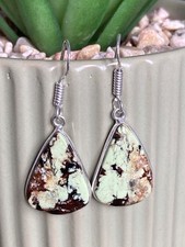 Green opal teardrop for sale  WOLVERHAMPTON