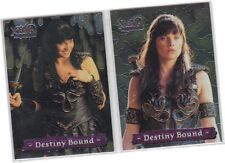 Xena Series 3 (Three) - 2 cartas "Destiny Bound" conjunto de perseguição 1of2/2of2 dupla face comprar usado  Enviando para Brazil