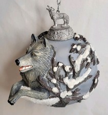 Lupo vintage vetro usato  Spedire a Italy