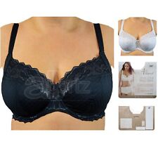 Sutiã feminino loja do Reino Unido bordado renda copo inteiro varanda M P G GG comprar usado  Enviando para Brazil