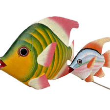 Handcrafted wooden fish for sale  North Smithfield