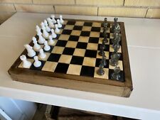 Scacchiera legno resina usato  Roma