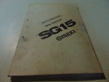 Iseki tracteur sg15 d'occasion  Pont-d'Ain