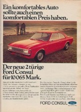 Ford consul reklame gebraucht kaufen  Hanau
