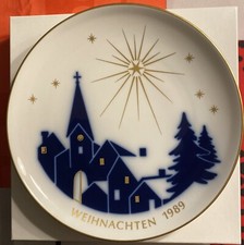 Kpm berlin weihnachtsteller gebraucht kaufen  Konz