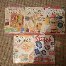 Stitch embroidery magazine for sale  BALLYMENA