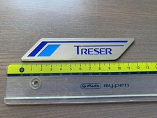 Treser emblem schriftzug gebraucht kaufen  Deutschland