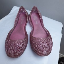 Sapatos de praia Melissa Campana crochê juvenil geleia rosa tamanho 3 Brasil comprar usado  Enviando para Brazil