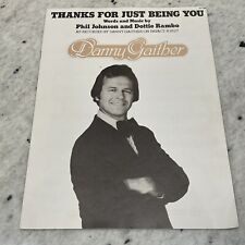 Thanks sheet music for sale  Amarillo