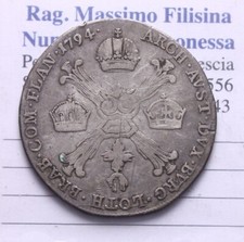 Austria francesco scudo usato  Italia