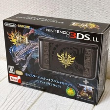 Console Nintendo 3DS XL Monster Hunter 4 edição especial Gore Magala preto na caixa comprar usado  Enviando para Brazil