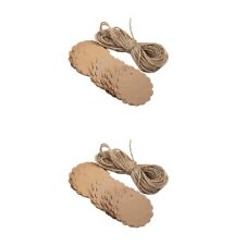1000 PCS Geschenk Tags Hängen Tags Kraft Papier Tags Tuch Tags Blank Tags comprar usado  Enviando para Brazil