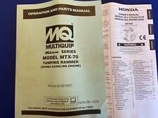 Multiquip mikasa mtx for sale  Forest City
