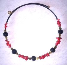 Koralen lava modeschmuck gebraucht kaufen  Zenting