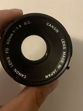 Vintage canon 50mm for sale  Myrtle Beach