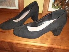 Ladies black block for sale  TIVERTON