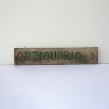 Insegna artigianale vintage usato  Milano