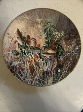 Coalport bird plate for sale  SANDOWN