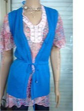 Gilet tunique tricot d'occasion  Villeneuve-Loubet