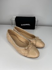 Chanel beige ballet for sale  PETERBOROUGH