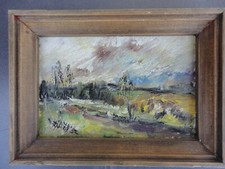 Peinture huile signe d'occasion  Saint-Firmin