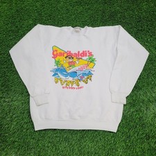 Moletom vintage anos 80 pizza surfista XL 22x25 Garibaldi, usado comprar usado  Enviando para Brazil