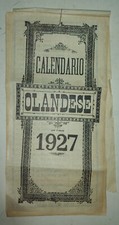 Antico calendario olandese usato  Foggia