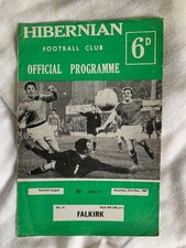 Hibernian falkirk 1967 for sale  LYMM