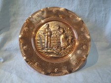 Assiette décorative cuivre d'occasion Assiette décorative cuivre d'occasion  Brienon-sur-Armançon
