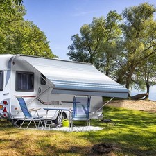  Toldo de tecido de substituição para trailers vinil resistente à prova de intempéries campista universal  comprar usado  Enviando para Brazil