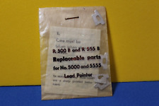 Hojas de repuesto vintage # 500-B y 555-B para punteros de plomo Alvin 5000 y 5555 segunda mano  Embacar hacia Mexico