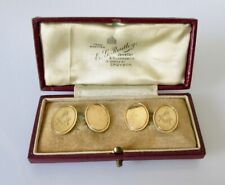 9ct gold cufflinks for sale  LONDON