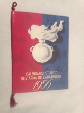 Calendario carabinieri 1956 usato  Terlizzi