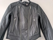 Bikerjacke zara lederlook gebraucht kaufen  Garching b.München
