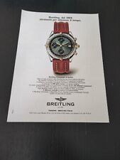 1991 breitling chronomat usato  Romallo