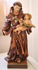 Holzfigur geschnitzt heiliger gebraucht kaufen  Ingolstadt