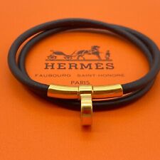 Usado, Collar gargantilla pulsera Hermes Kelly oro negro segunda mano  Embacar hacia Argentina