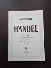 Partition handel jubilate d'occasion  Milly-sur-Thérain