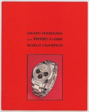 Folheto Girard Perregaux Ferrari F1 2000 comprar usado  Enviando para Brazil