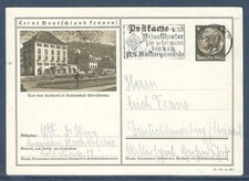 1935 entière carte d'occasion  Nantes-