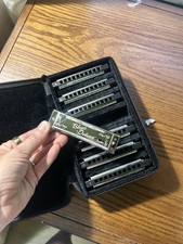 Fender Blues Deluxe Harmonica Pack - Conjunto de 7 chaves com estojo - C, G, A, D, F, E, Bb comprar usado  Enviando para Brazil
