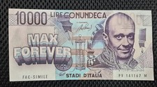 Banconota max pezzali usato  Costa Masnaga