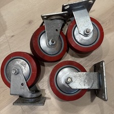 Swivel plate casters for sale  Encinitas