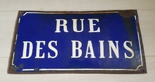 Ancienne plaque tôle d'occasion  Argenteuil