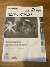 Bedienungsanleitung fujifilm d gebraucht kaufen  Lörrach