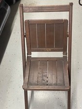 Folding chair wood for sale  Franklin Furnace
