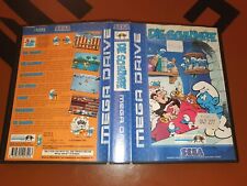 ## Sega Mega Drive - los Pitufos (1) / Md Juego - Cover Con Agua ## comprar usado  Enviando para Brazil