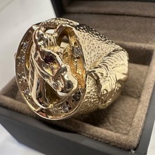 9ct heavy gold horse for sale  BOLTON