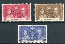 Swaziland kgvi 1937 for sale  DURHAM