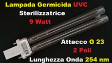 Lampadina uvc watt usato  Scandiano